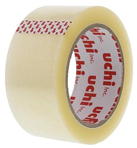 UCHI\ UCHI Packaging and Storage Packing Tape, 1.89&#034; X 110 Yds - Clear Refill