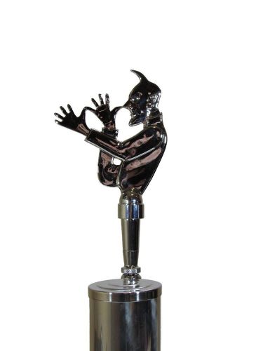 Thumbing Devil Chrome Metal Cool Tap Handle Beer Sports Bar Brew Keg Party Ale