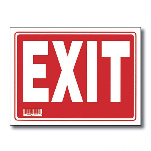 BAZIC 12&#034; x 16&#034; Exit Sign  of-24