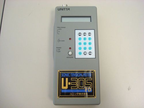 Unitta sonic tension meter type: u-305 for sale