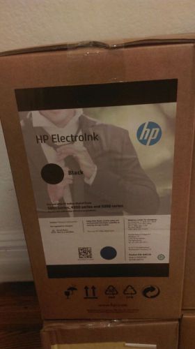 Genuine HP Indigo ElectroInk BLACK 3000 4000 5000 Series - Sealed