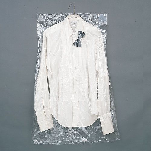 Plastic Garment Clear Poly Bag 21&#034; x 7&#034; x 40&#034; 24lbs