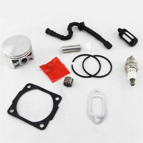 New 42mm piston with rings gasket pin bearing fuel filter for stihl ms240 024 for sale