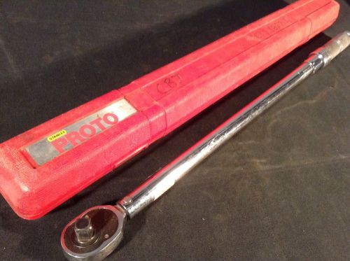Proto Stanly 6014C Torque Wrench Torque Wrench, 1/2Dr, 27-1/8 in