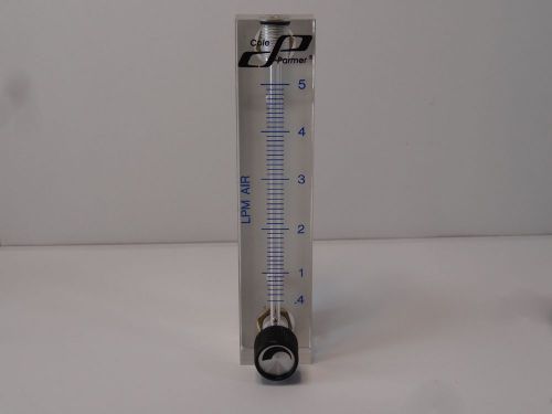 Cole Parmer Polycarbonate Flowmeter LPM Air