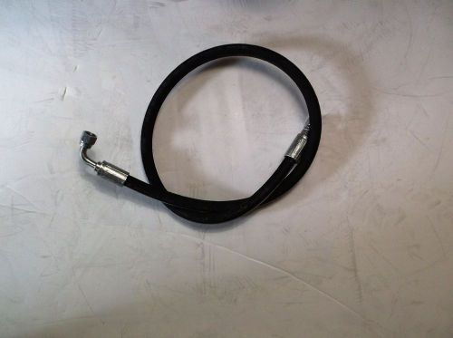3/8&#034; x 42&#034; hydraulic hose with 90 x straight female jic 3100 psi (ref 36 48) for sale