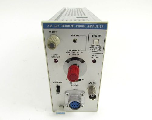 Tektronix AM-503 Current Probe Amplifier