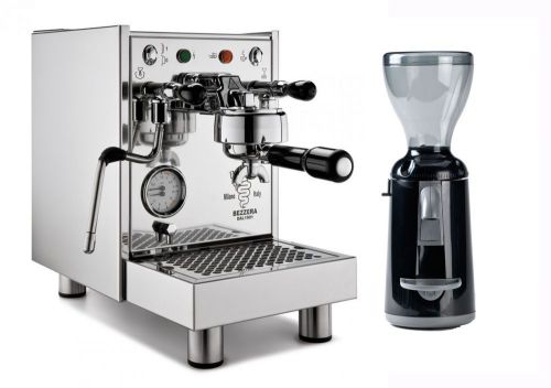 Bezzera bz10 espresso &amp; cappuccino machine 58mm head + simoneli grinta grinder for sale