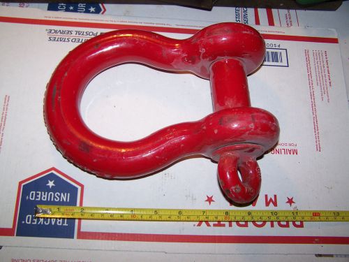 CROSBY RIGGING CLEVIS WITH PIN WLL 17 TON 1 1/2&#034; NEVER USED