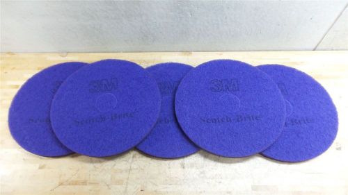 3m 47951 5 pk 17 in purple diamond floor pad plus for sale