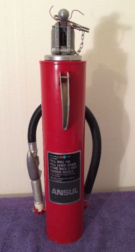 Ansul A-5 Vehicle Fire Extinguisher Foray Dry Chemical 5 Or 4-C 4lb Rechargeable