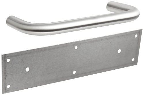 Rockwood bf107 x 70a.32d stainless steel pull plate, 12&#034; height x 3&#034; width x for sale