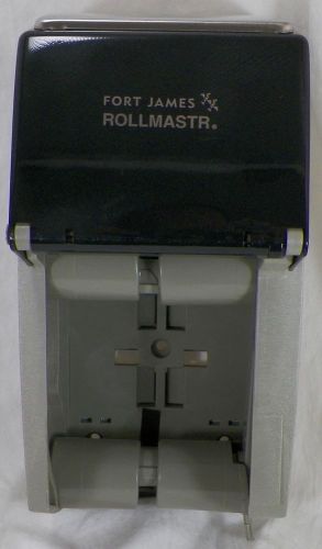 New fort james rollmaster commercial bath tissue dispenser w/ key model# 56716 for sale