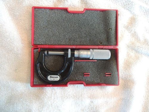 Starrett no. 436 0&#034; - 1&#034; micrometer for sale
