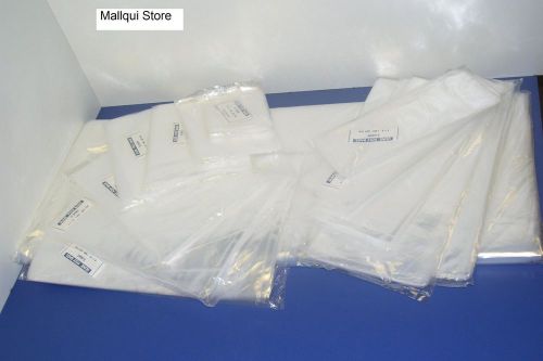 100 clear 6 x 9 poly bags 1 mil plastic flat open top for sale