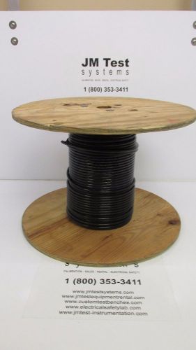 THHN 6 AWG Gauge Black Stranded Copper Wire 250&#039; BR