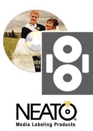 Neato - LaserGloss CD/DVD Labels - 100 Pack