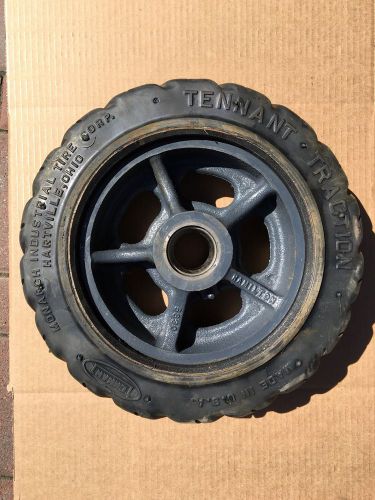 Tennant Wheel Tire And Rim Solid 8 Inch NEW OEM