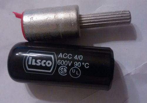 NEW, ILSCO ACM 3/0, ACC4/10, pigtail Compress adaptors aluminum/copper conduct