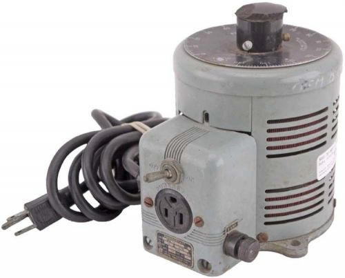 Superior electric powerstat 3pn116 120v 7.5a variable auto-transformer parts for sale