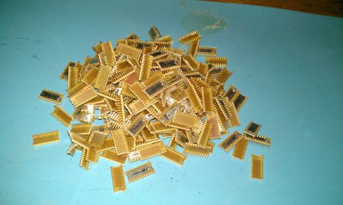22 PIN DIP SOCKET QTY 220 PCS SOLD AS GOLD RECOVERY 1LB ESTIMATE