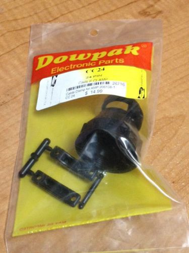 Cpc circular plastic cable clamp - 24 pin - dowpak cc24 - new for sale