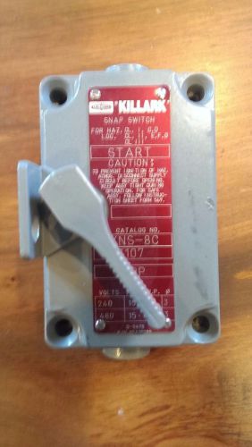 Killark Snap Switch XNS-8C