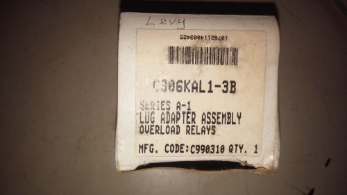 CUTLER HAMMER C306KAL1-3B NEW IN BOX LUG ADAPTER ASSEMBLY SEE PICS #B46