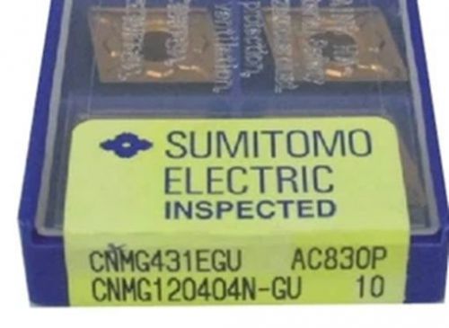 NEW SUMITOMO Carbide Inserts CNMG120404N-GU AC520U 10PCS/BOX