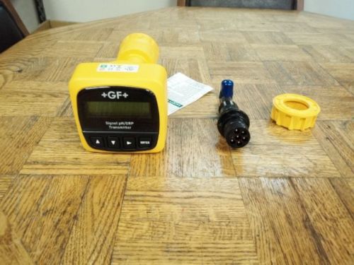 George fisher signet ph/orp transmitter w/ signet ph electrode probe for sale