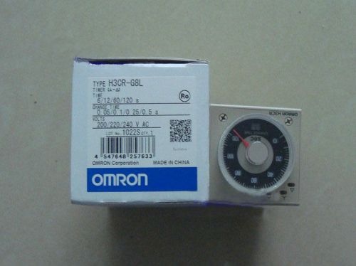 New Omron H3CR-G8L Solid-State Timer New In Box
