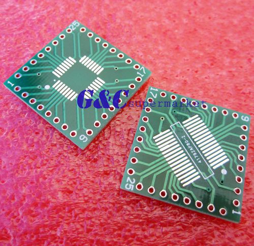 50PCS QFP/TQFP/LQFP/FQFP/SOP/SSOP32 to DIP Adapter PCB Board Converter M98
