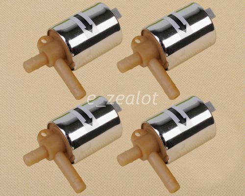 4pcs  12V Pneumatic Solenoid Valve for Gas Water Air Normally closed