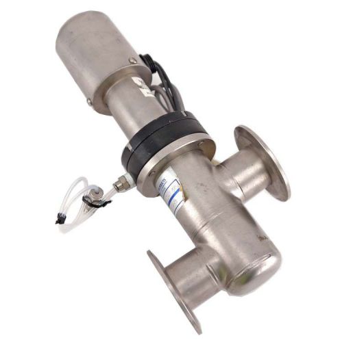 Nor-cal 1502-ms-nw50b nw50b 1.25&#034; pneumatic high vacuum air cylinder valve for sale