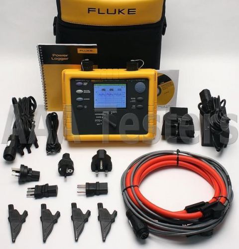 Fluke 1735 three phase power logger analyst 10.24 khz for sale