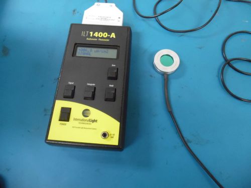 International light technologies ilt1400-a radiometer photometer &amp; xrl340a probe for sale
