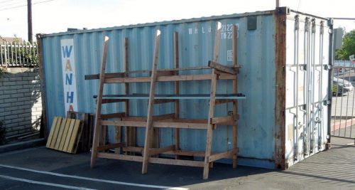 STORAGE CONTAINER, Used 20&#039; x 8&#039; CARGO SHIPPING CONTAINER, Los Angeles