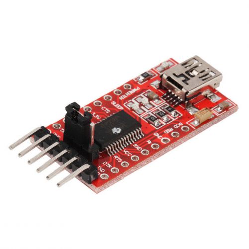 Ftdi ft232rl usb to ttl serial converter adapter module 5v 3.3v for arduino cs for sale
