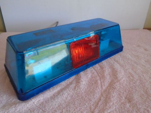 Whelen respond a strobe 151/2&#034; blue / red vehicle light police fire security for sale