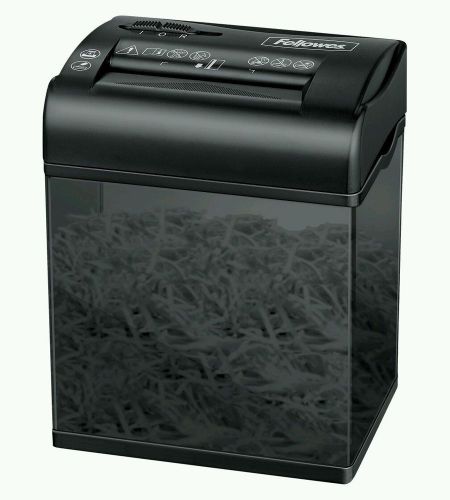 Fellowes 4 Sheet Cross Cut Shredder - Black (3403507)