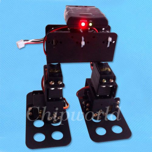 4 dof biped robot mechanical leg robot servo motor bracket no servo for arduino for sale