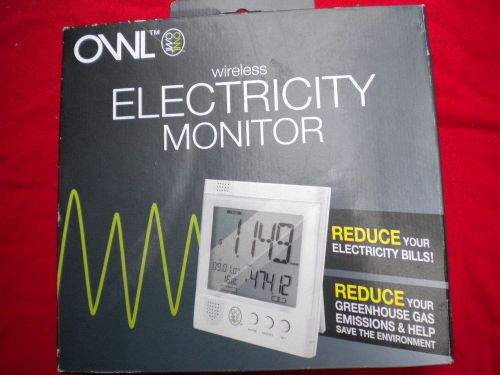 OWL WIRELESS ELECTRICITY MONITOR  - CM119A - Monitor usage in real-time &amp; SAVE