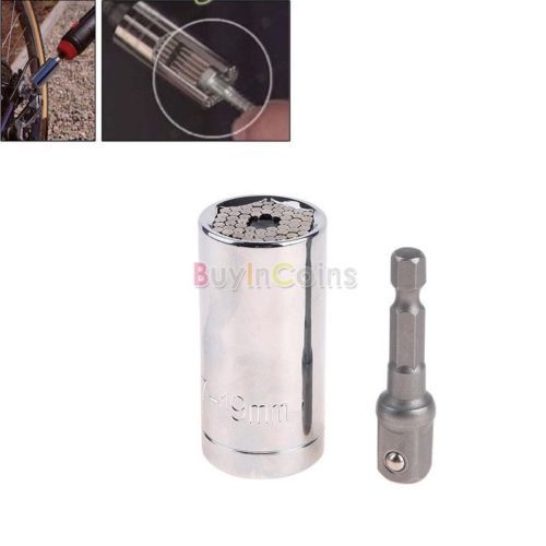 2pcs set gator grip universal socket power drill adapter reflex tool kit us df for sale