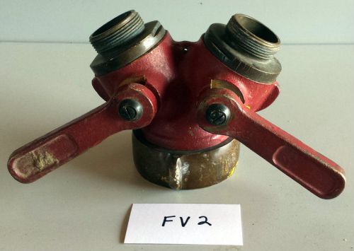 Wye 2.5 nst valve fire hose fitting fv2 for sale