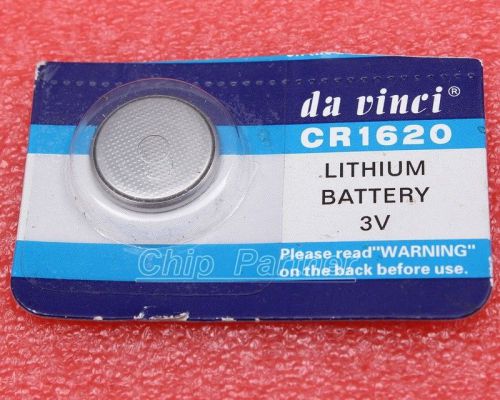 10pcs 3V CR1620 Button Batteries Li Cell Battery for Car Remote Control