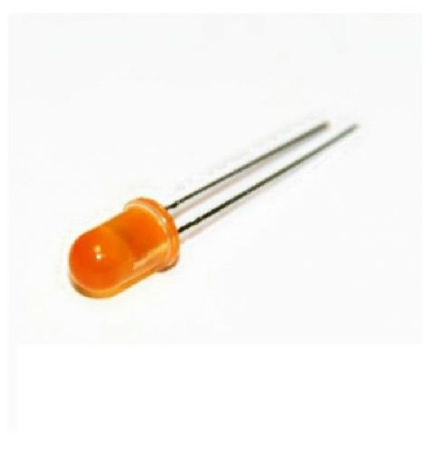 500 PCS NEW Diffused LED 5MM ORANGE COLOR ORANGE LIGHT Super Bright L8