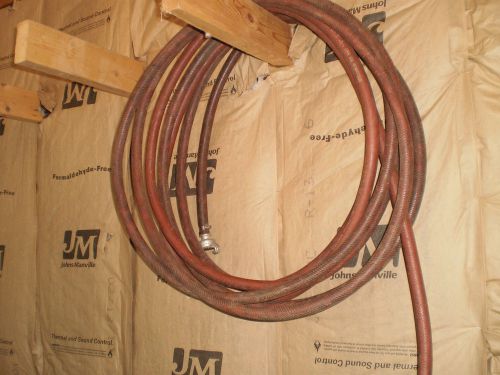 50 Foot Rubber Air Hose With Chicago Fittings
