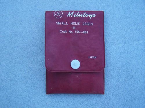 MITUTOYO Set of (4) Small Hole Gages, # 154-901, .125&#034; - .500&#034; Range, LN EXLNT