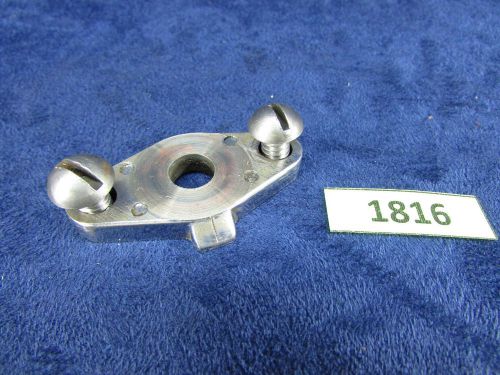 Atlas tv48 10&#034; metal lathe tool post slide compound screw plate (#1816) for sale