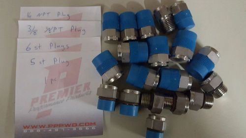 LOT of swagelok plugs new cng